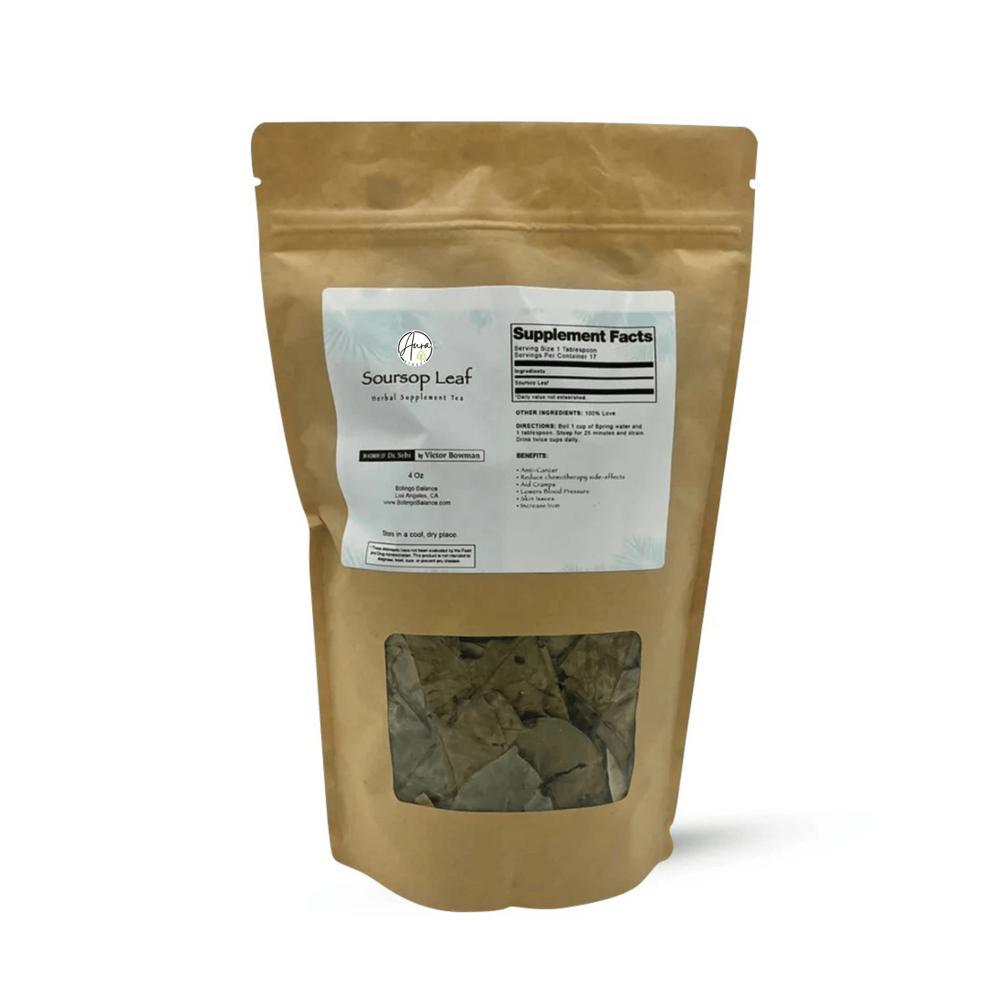 Organic Soursop Leaves – Premium Herbal Tea