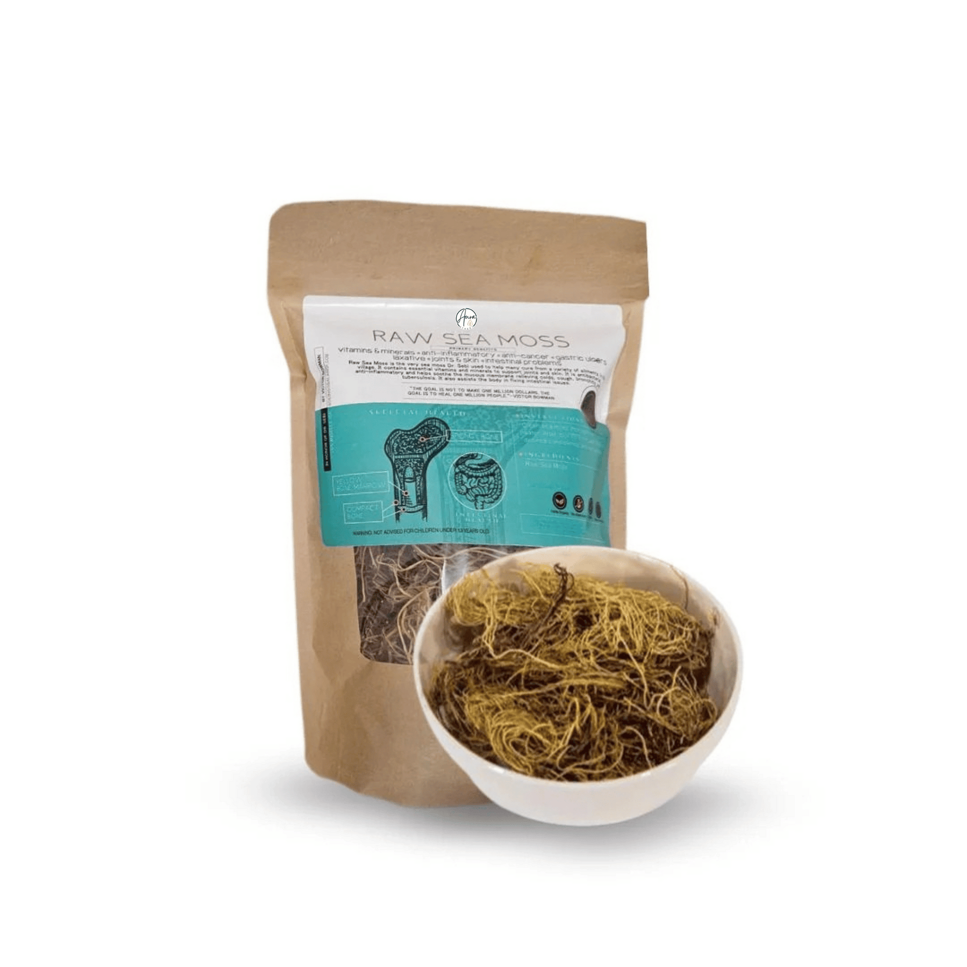 Raw Sea Moss - 100% Wildcrafted | Mineral-Rich Superfood