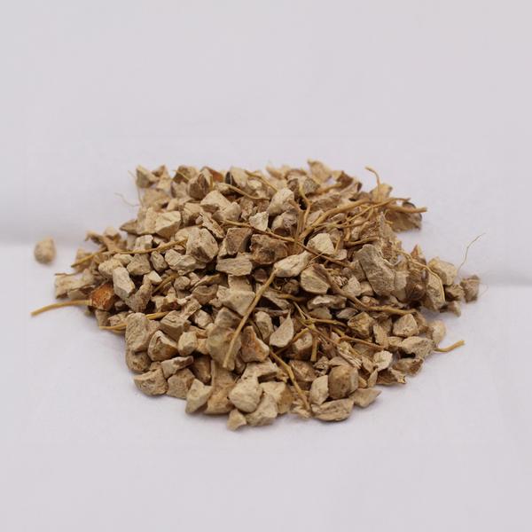 Wild Yam root cut